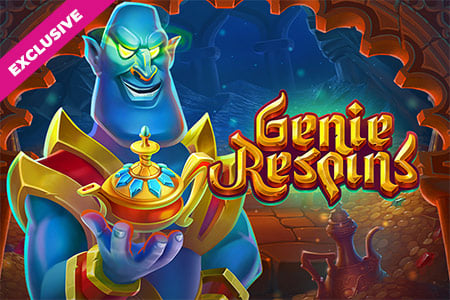 Promotional image for a new slot game